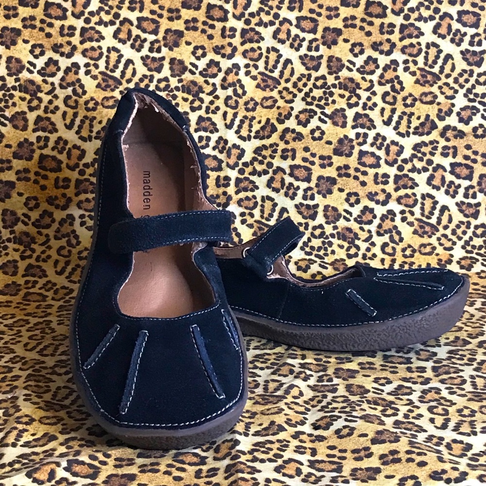 Cute Suede Mary Janes
